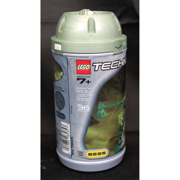 2001 Lego Bionicle Technic 8535 Lewa 36 Pc Kit Building Set Warrior Green Toy - Picture 4 of 6